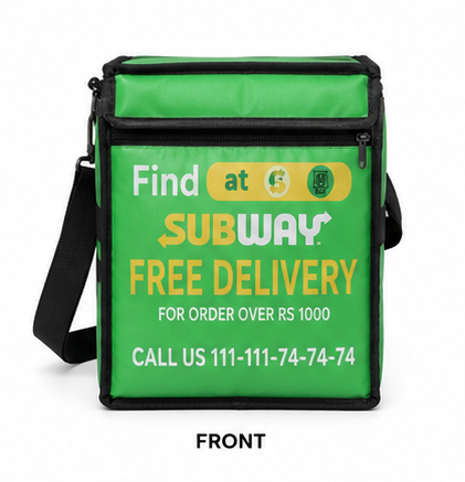 subway delivery bag (custom size)